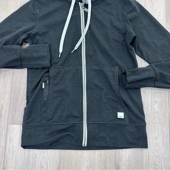 Vuori women’s Halo performance hoodie full zip XXS black - Picture 5 of 6